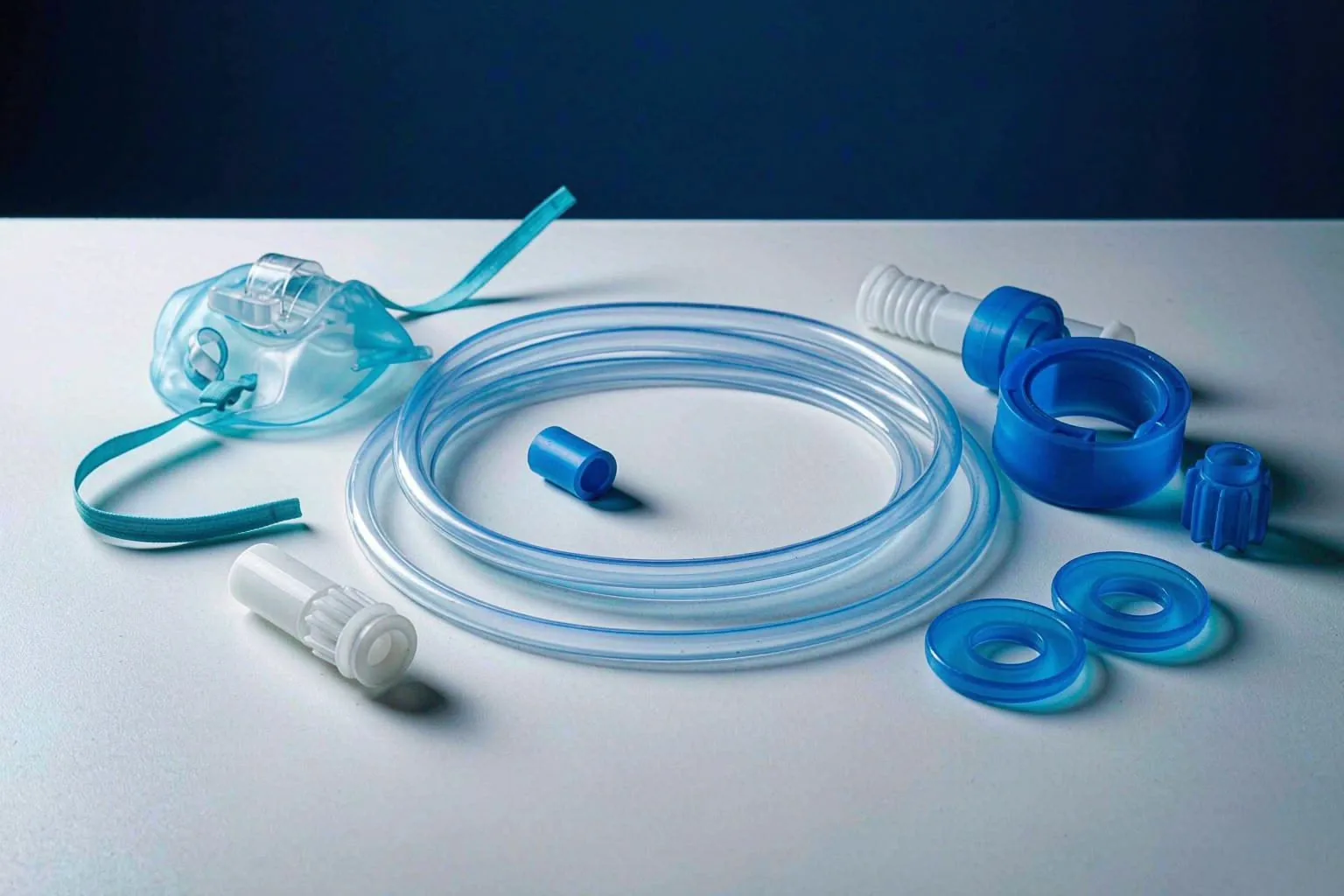 Custom medical and healthcare silicone components