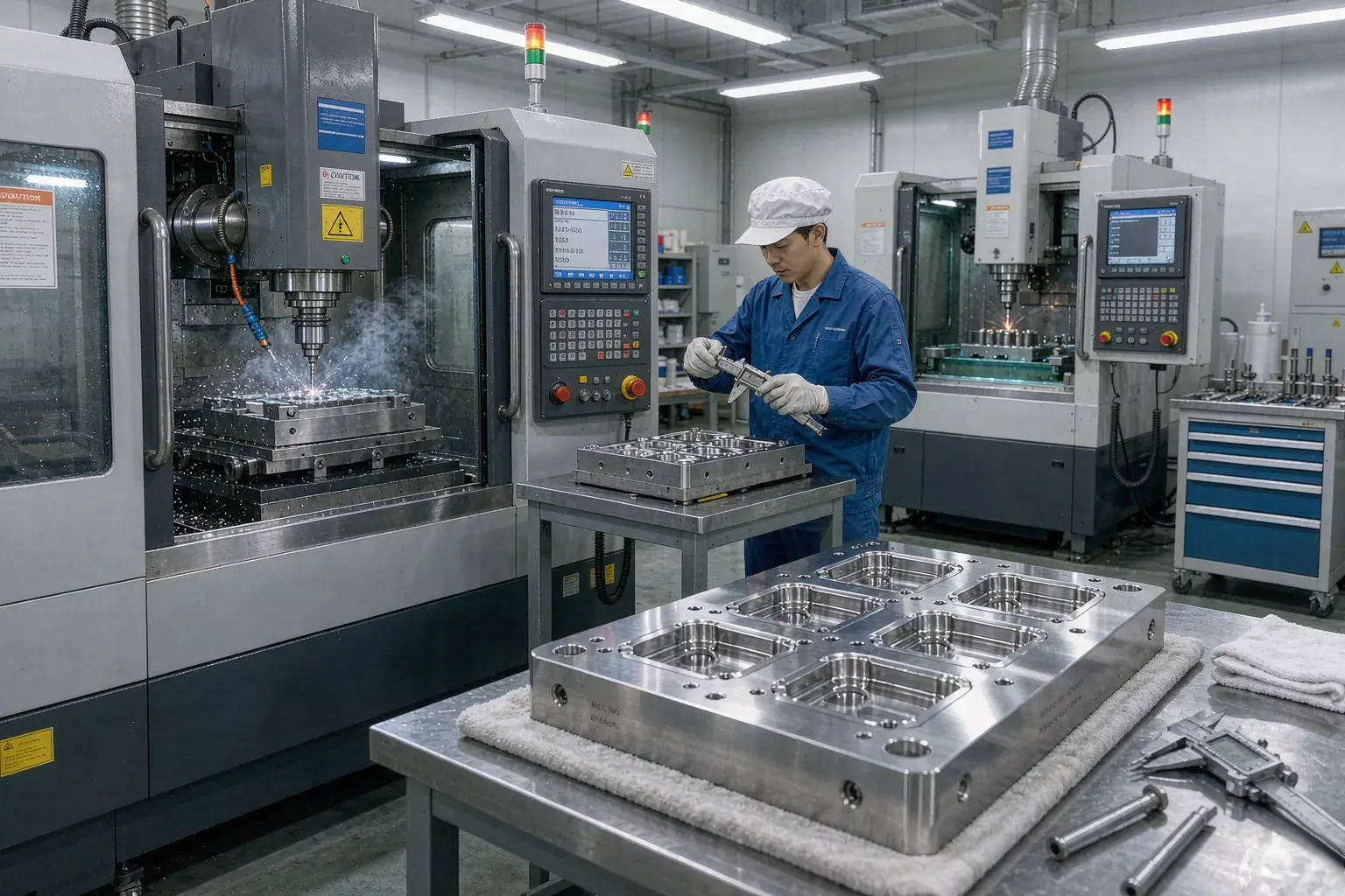 In-house silicone mold tooling and engineering